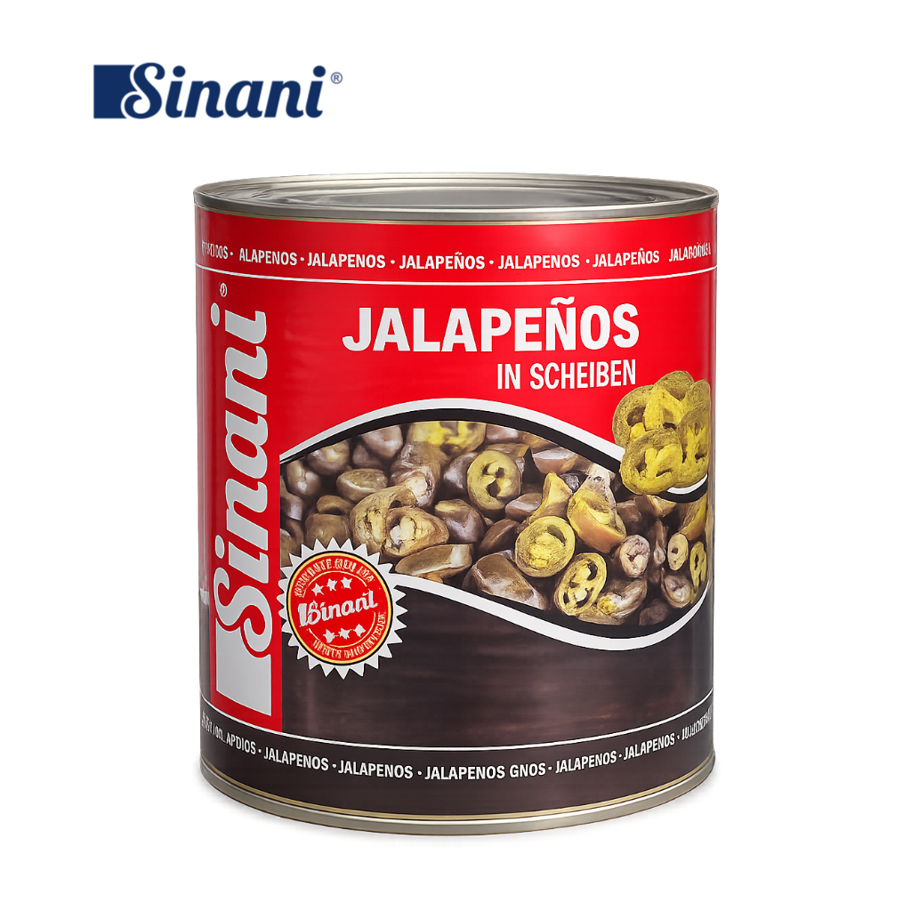 Jalapenos in Scheiben SINANI