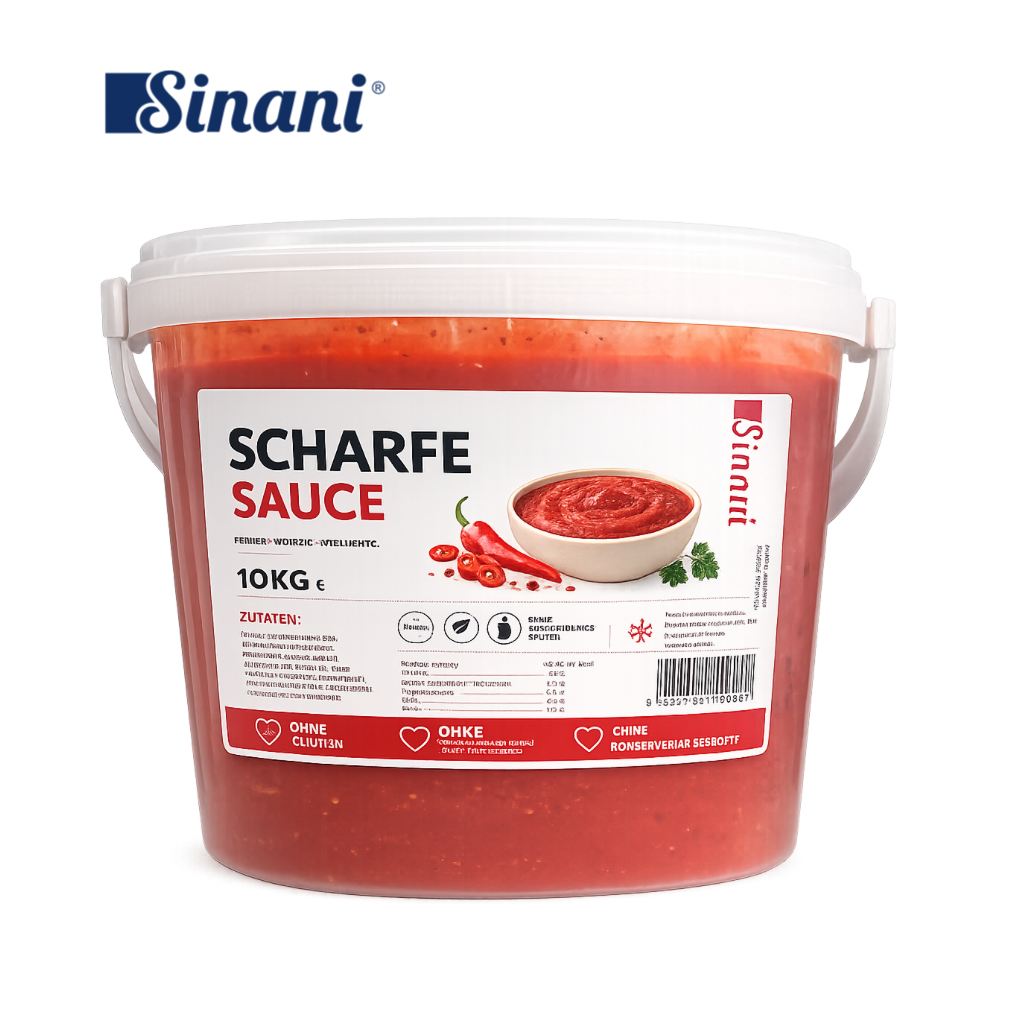 Scharfe Sauce 10kg SINANI