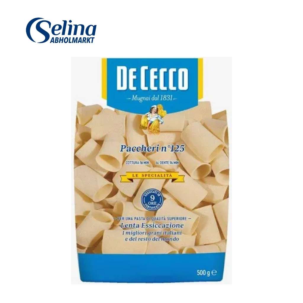 Paccheri n'125 DeCecco