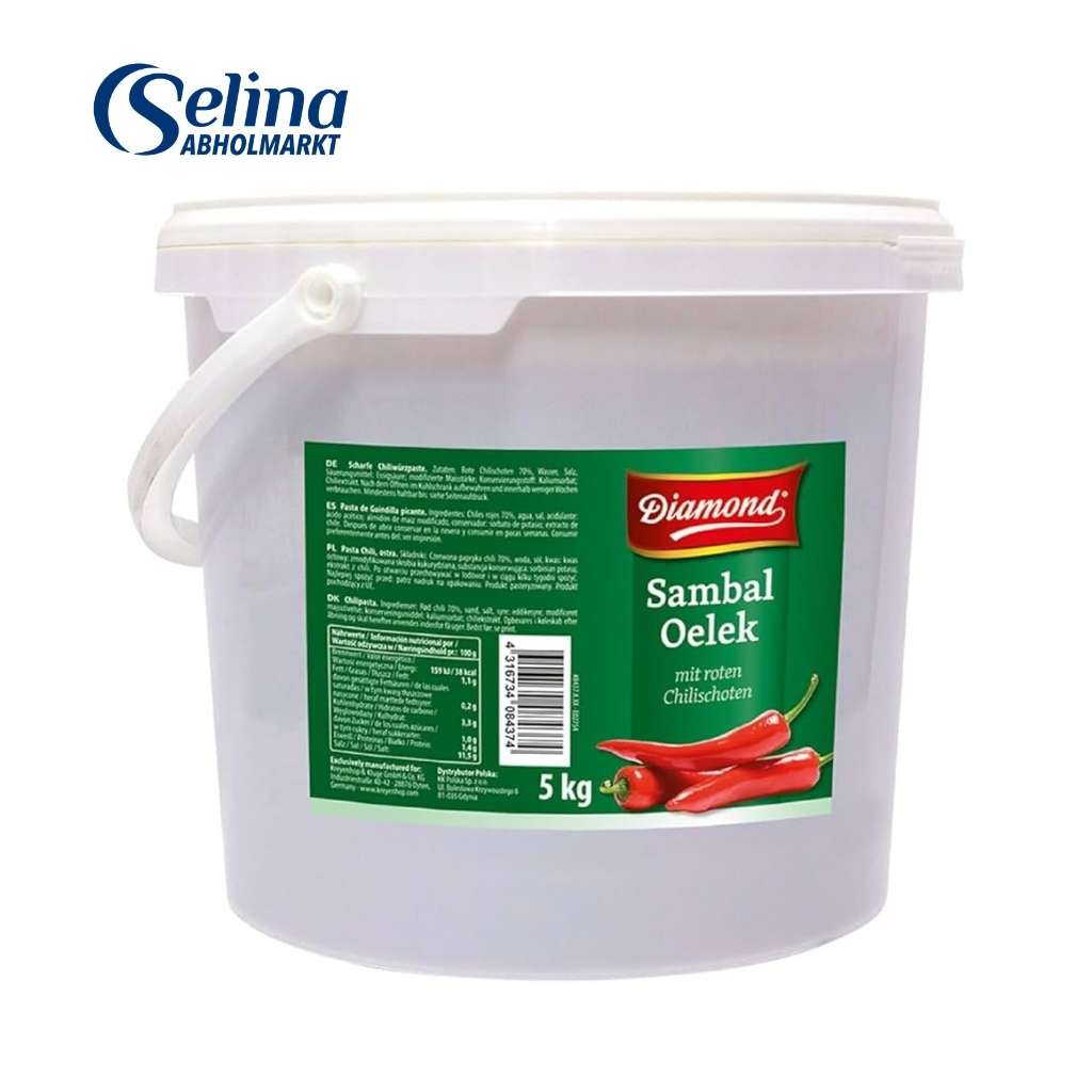 Sambal Oelek mit rote Chilischoten