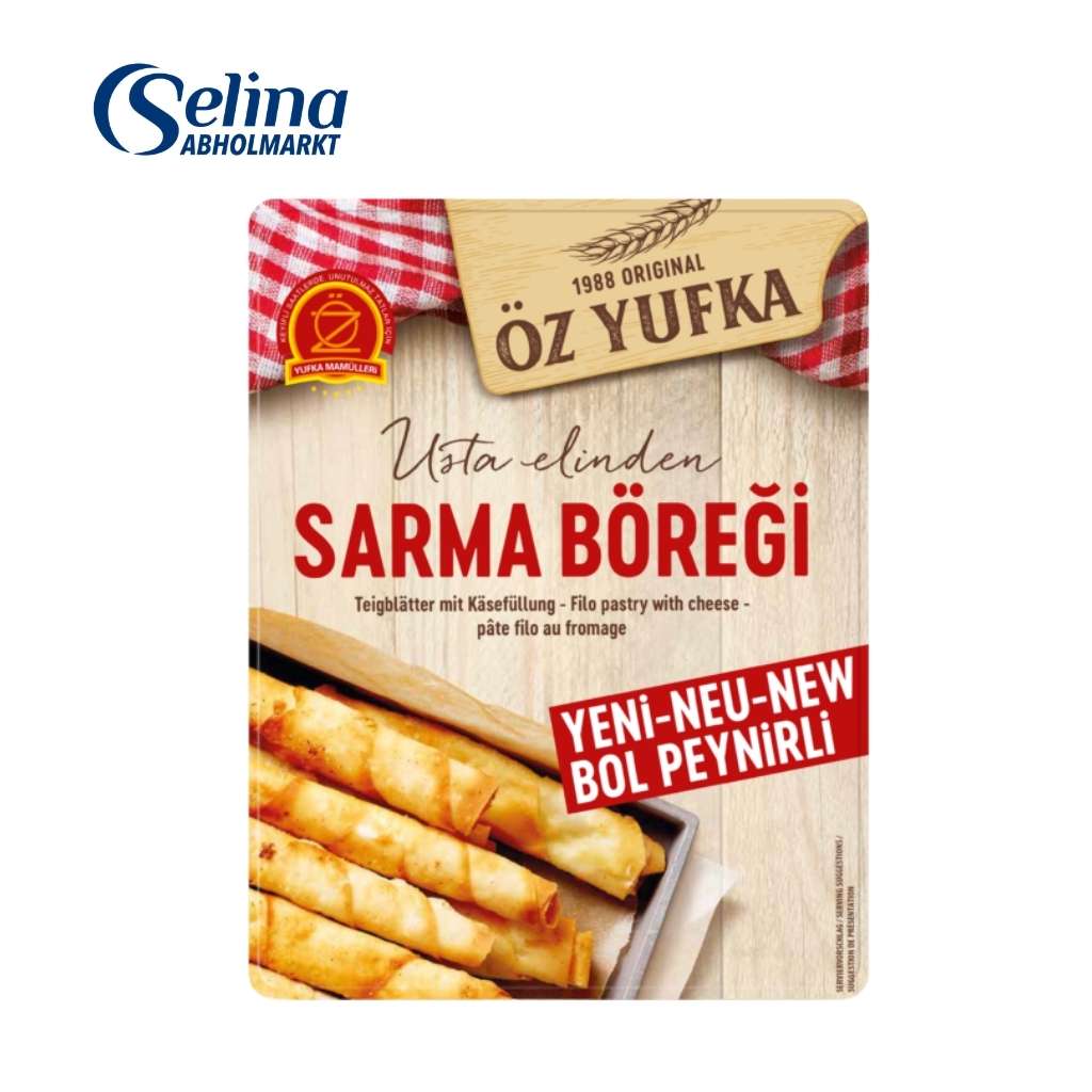 Teigblätter mit Käsefüllung / Sarma Böregi