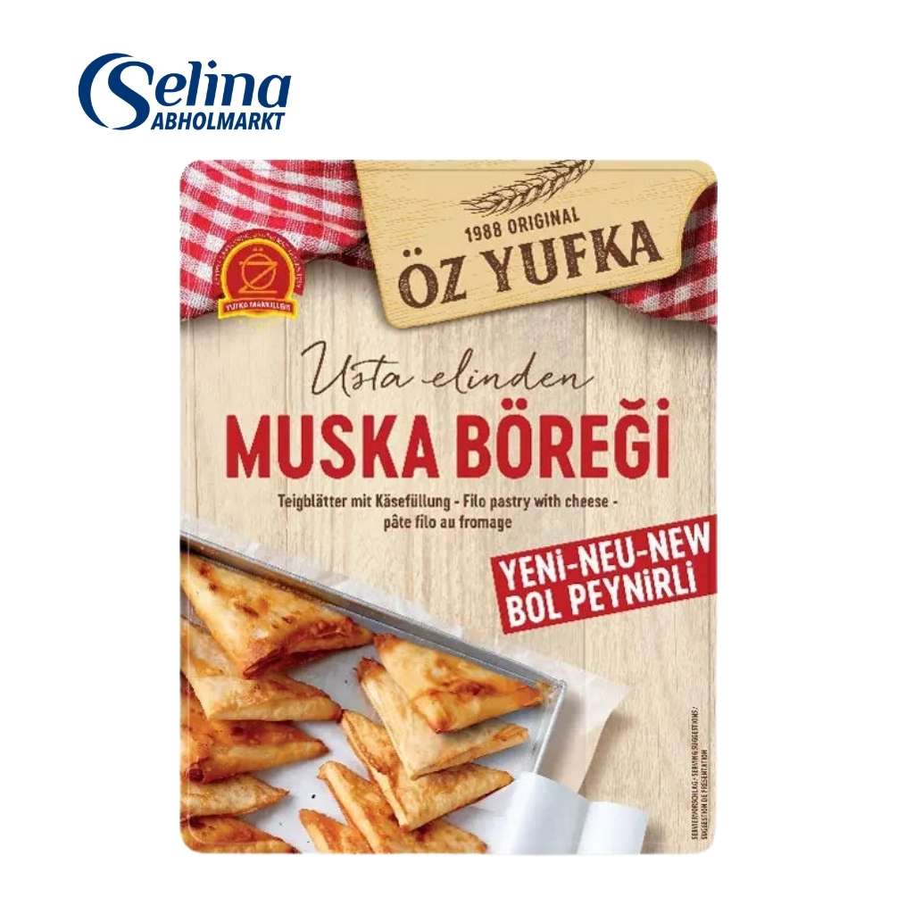 Teigblätter mit Käsefüllung / Muska Böregi