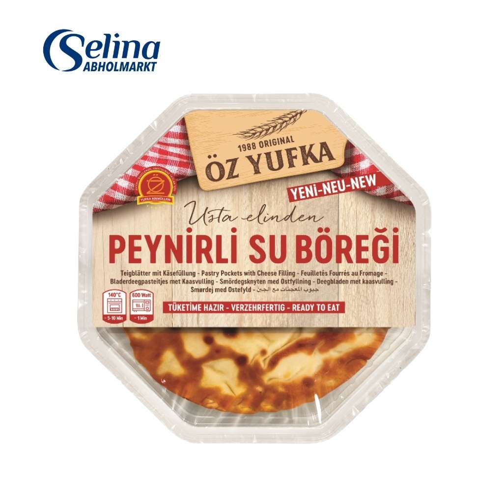 Teigblätter mit Käsefüllung / Peynirli Su Böregi