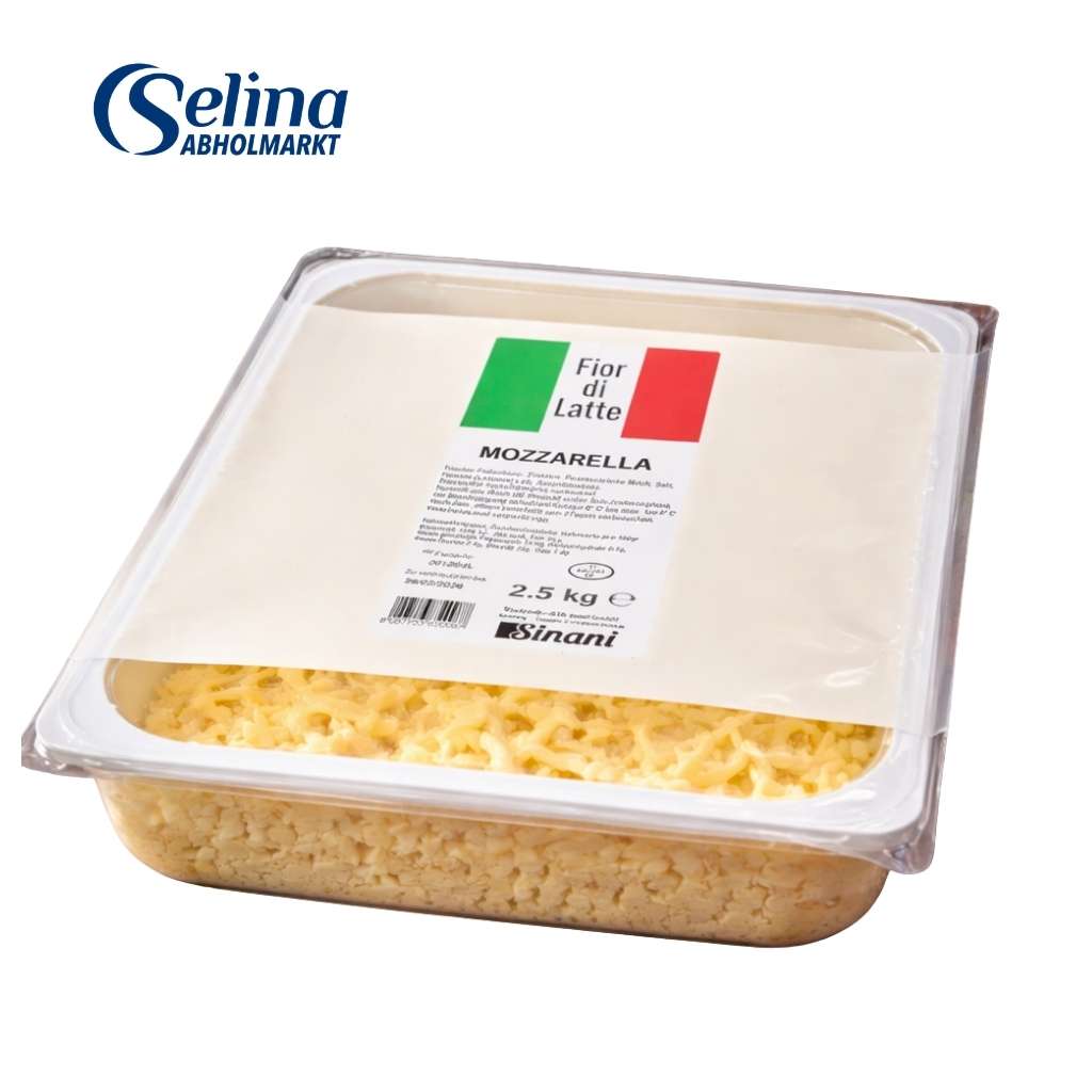 Mozarella gewürfelt/gerieben SINANI