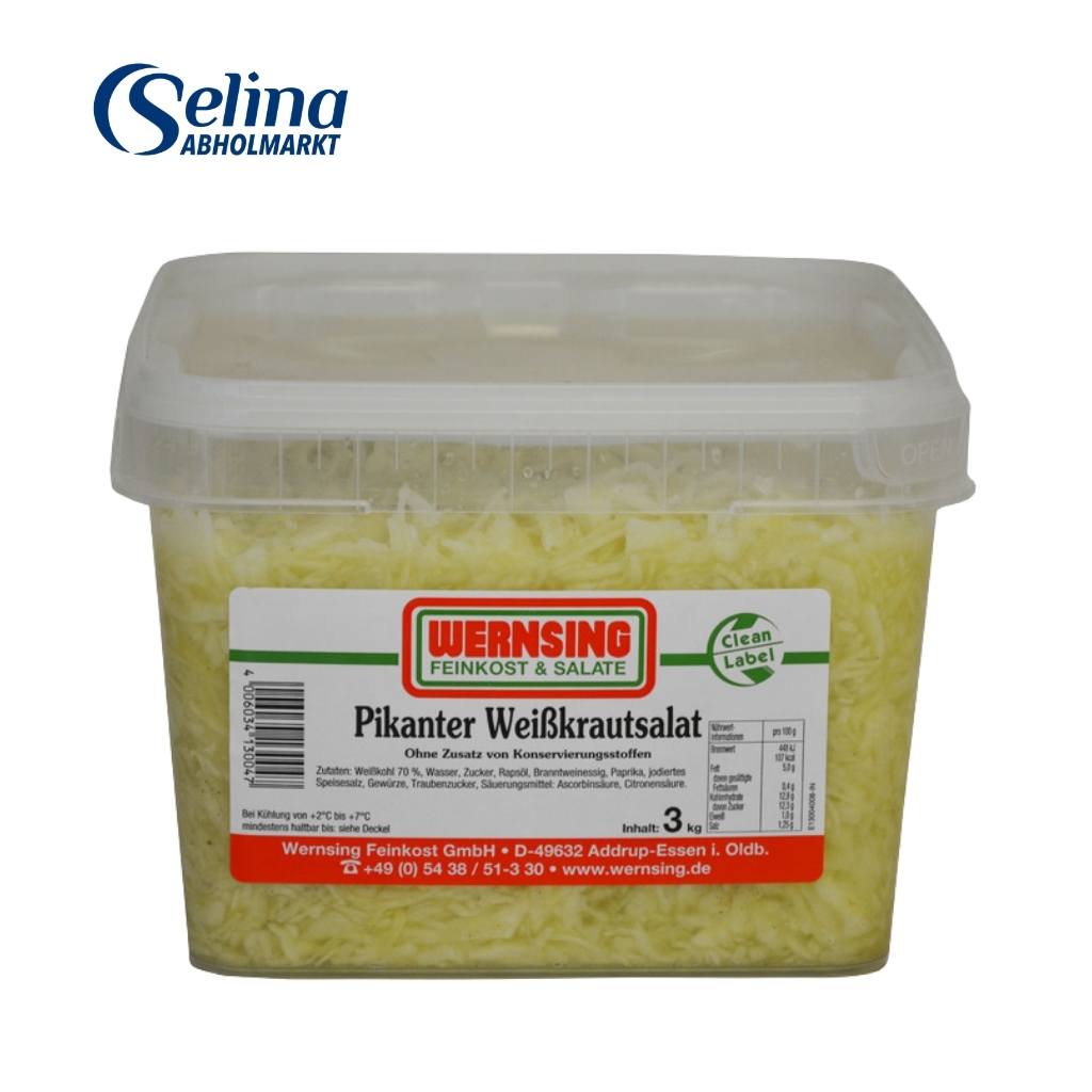 Pikanter Weißkrautsalat WERNSING