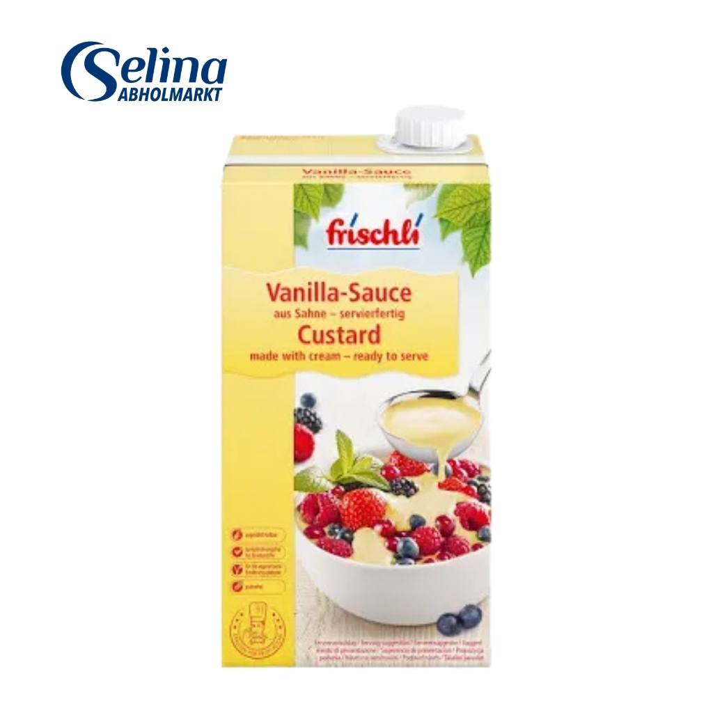 Vanilla Sauce aus Sahne