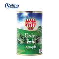 Grünkohl gerupft