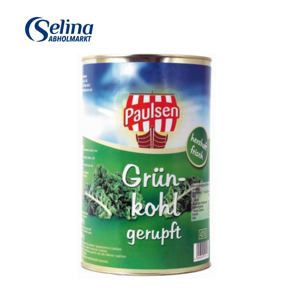 Grünkohl gerupft