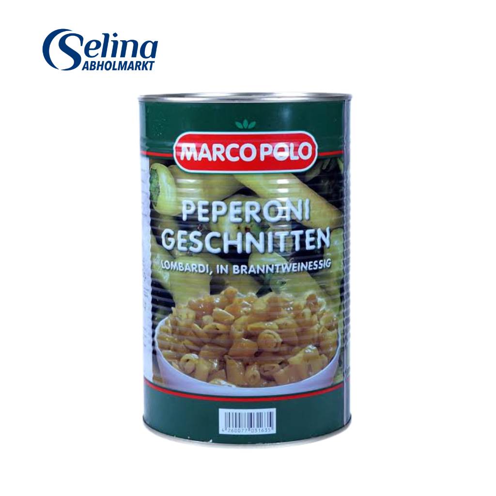 Peperoni geschnitten