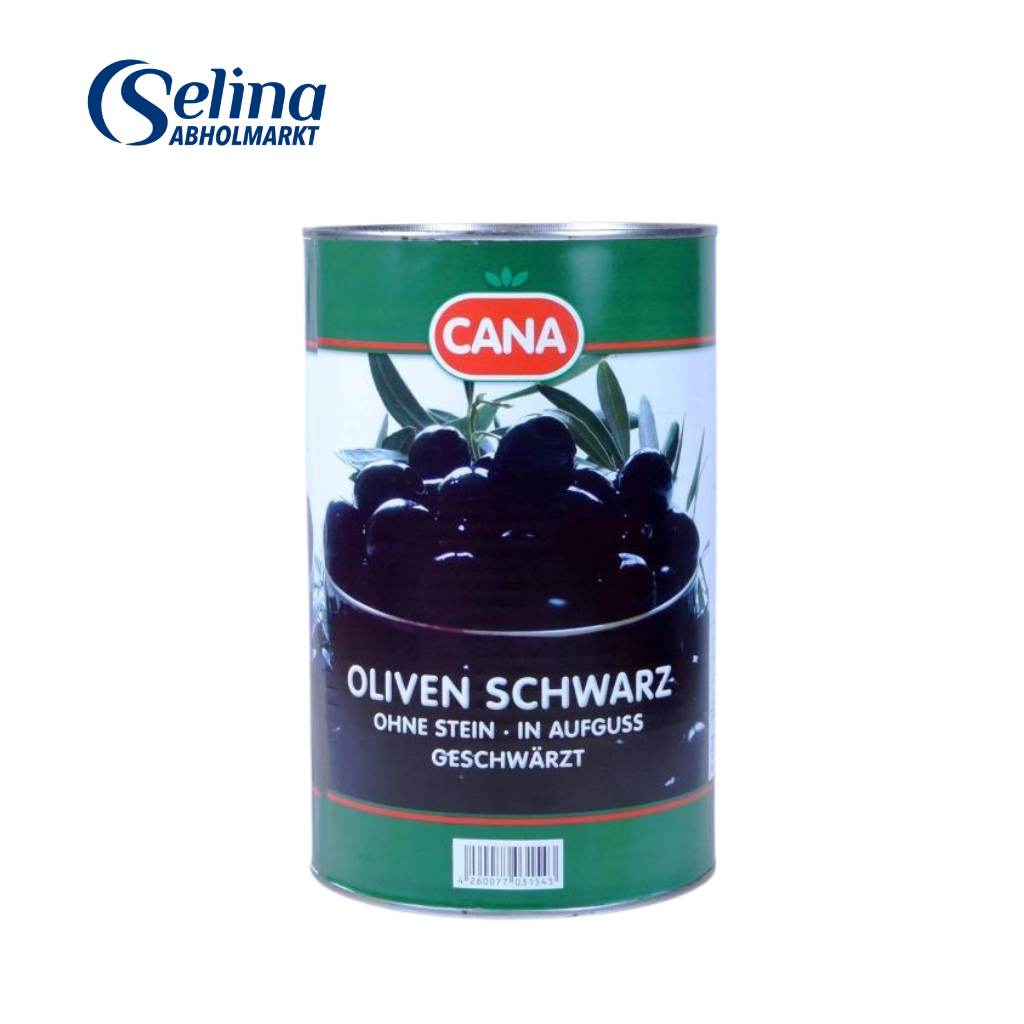 Oliven Schwarz ohne Stein