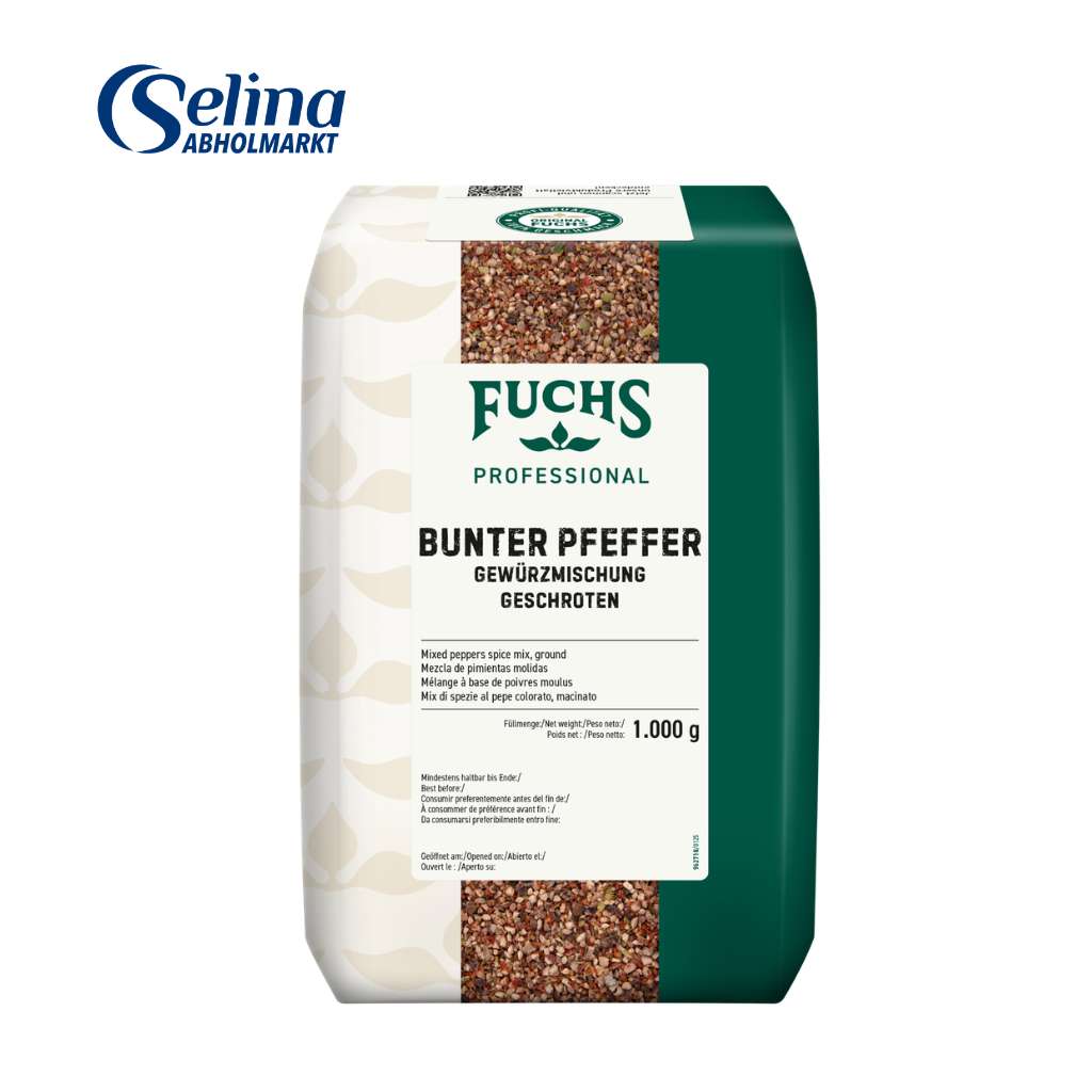 Bunter Pfeffer geschrotet FUCHS