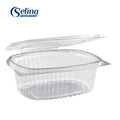 Salatbox oval mit Deckel